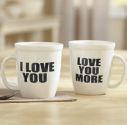 Love You Mugs Set