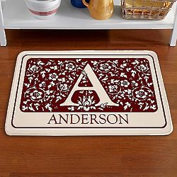 Personalized Family Initial Comfort Mat
