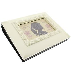 Girl's Personalized First Communion Photo Album