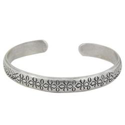 Find Peace Sterling Silver Cuff Bracelet