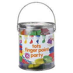 Tots Finger Paint Party Bucket