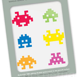 Space Invaders Drink Markers