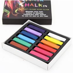 Rainbow of Colors Hair Chalk Set