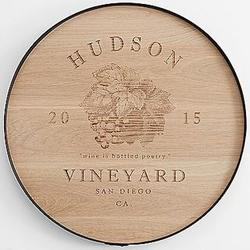 Personalized Vineyard Wine Cellar Sign