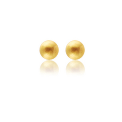 18kt Gold Plated Sterling Silver Stud Earrings