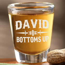 Raise Your Glass Personalized Shot Glass