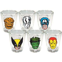 Marvel Comics Shot Glasses
