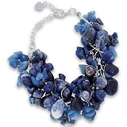 Wild Blue Yonder Stones Bracelet
