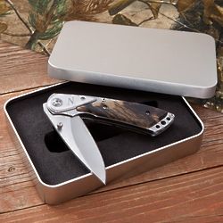 Personalized Camo Knife for Groomsmen