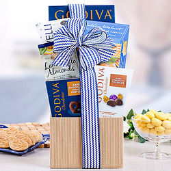 Godiva Chocolate, Cookie and Cocoa Assortment Gift Basket