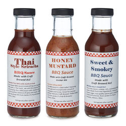 3 Bottles of Beer Infused BBQ Sauce