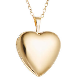 Engravable Small Heart Gold Filled Locket