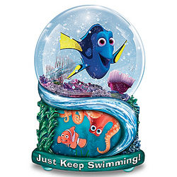 Pixar's Just Keep Swimming Glitter Globe