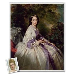 Personalized Classic Painting Countess Lamsdorff Art Print