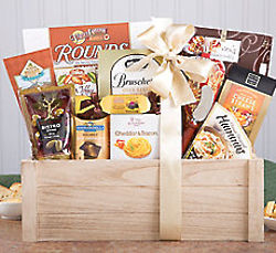 Gourmet Wood Gift Crate