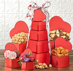 Tower of Hearts Gift Box