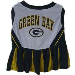 Green Bay Packers Pet Cheerleader Dress