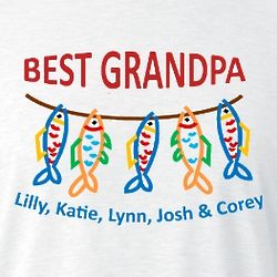 Best Grandpa Custom T Shirt