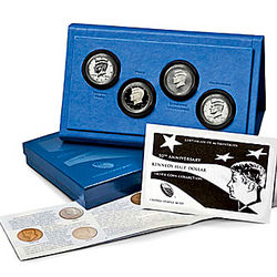 50th Anniversary Kennedy Silver Half Dollars Coin Set