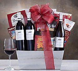 Steeplechase Vineyards California Wine Gift Basket