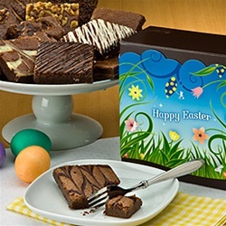 One Dozen Easter Brownies Gift Box