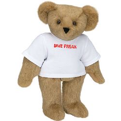 Dive Freak Teddy Bear Stuffed Animal