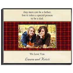 Personalized Father's Poem Picture Frame