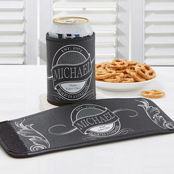 Happy Father's Day Beer Label Personalized Can and Bottle Wrap