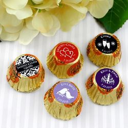 Personalized Hershey's Peanut Butter Cups for Wedding