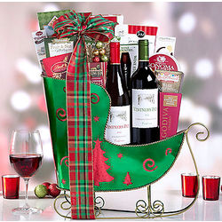 Vintners Path Winery Christmas Gift Basket