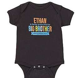 Personalized Big Brother Promotion Bodysuit