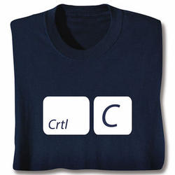 Copy Computer Shortcut T-Shirt