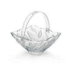 Angelina Frost Glass Basket