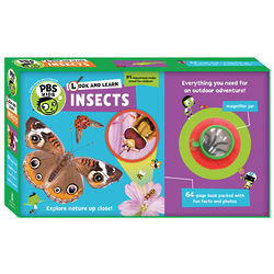 Look and Learn Insects Guide with Jar