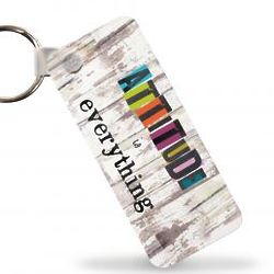 Attitude Is Everything Keychain