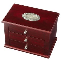 Personalized Charming Wood Jewelry Box