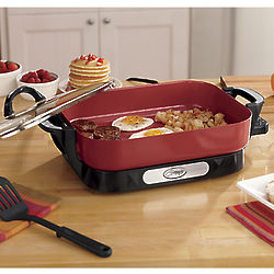 6 Qt. Easy Electric Skillet with Detachable Base