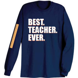 Best Teacher Ever Long Sleeve Shirt