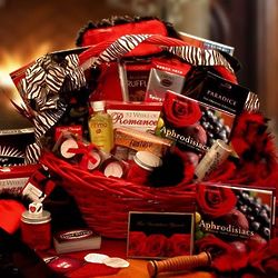 Naughty Nights Romantic Gift Basket