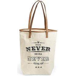 Never Give Up Tote