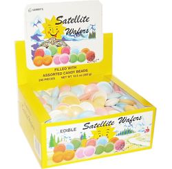 Satellite Wafers Candy 240 Count Display Box