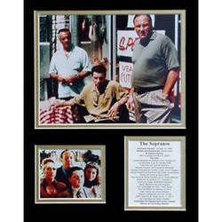 The Sopranos James Gandolfini Matted & Framed Memorabilia