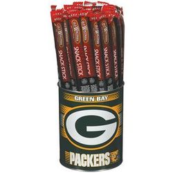 NFL Green Bay Packers Beef Snack Sticks Canister