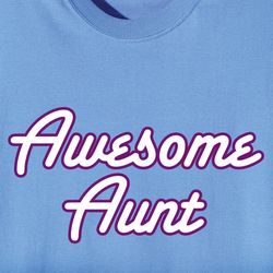 Awesome Aunt Shirt