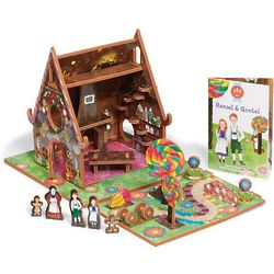 Hansel and Gretel Fairy Tale House and Storybook Kit