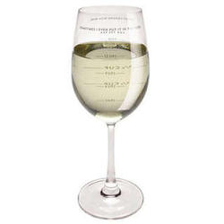 Measuring Wine Glass