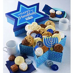 Hanukkah Treats in Star of David Gift Box