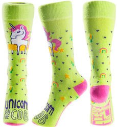 Unicorn on the Cob Socks