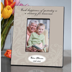 Personalized Each Happiness Memorial Picture Frame