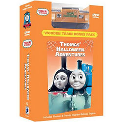 Thomas & Friends Halloween Adventures DVD with Toy Train
